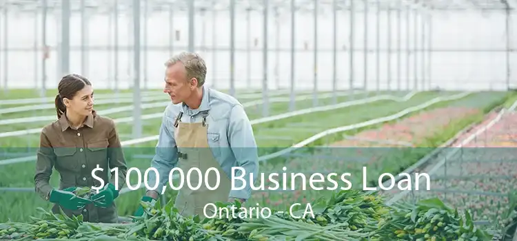 $100,000 Business Loan Ontario - CA